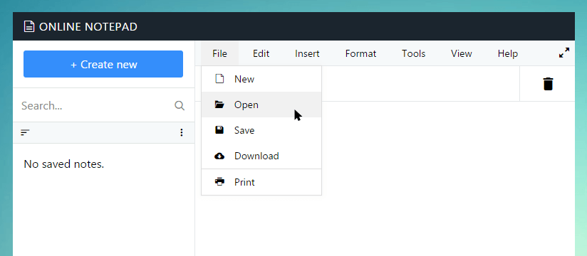 Open text file in Keyseo